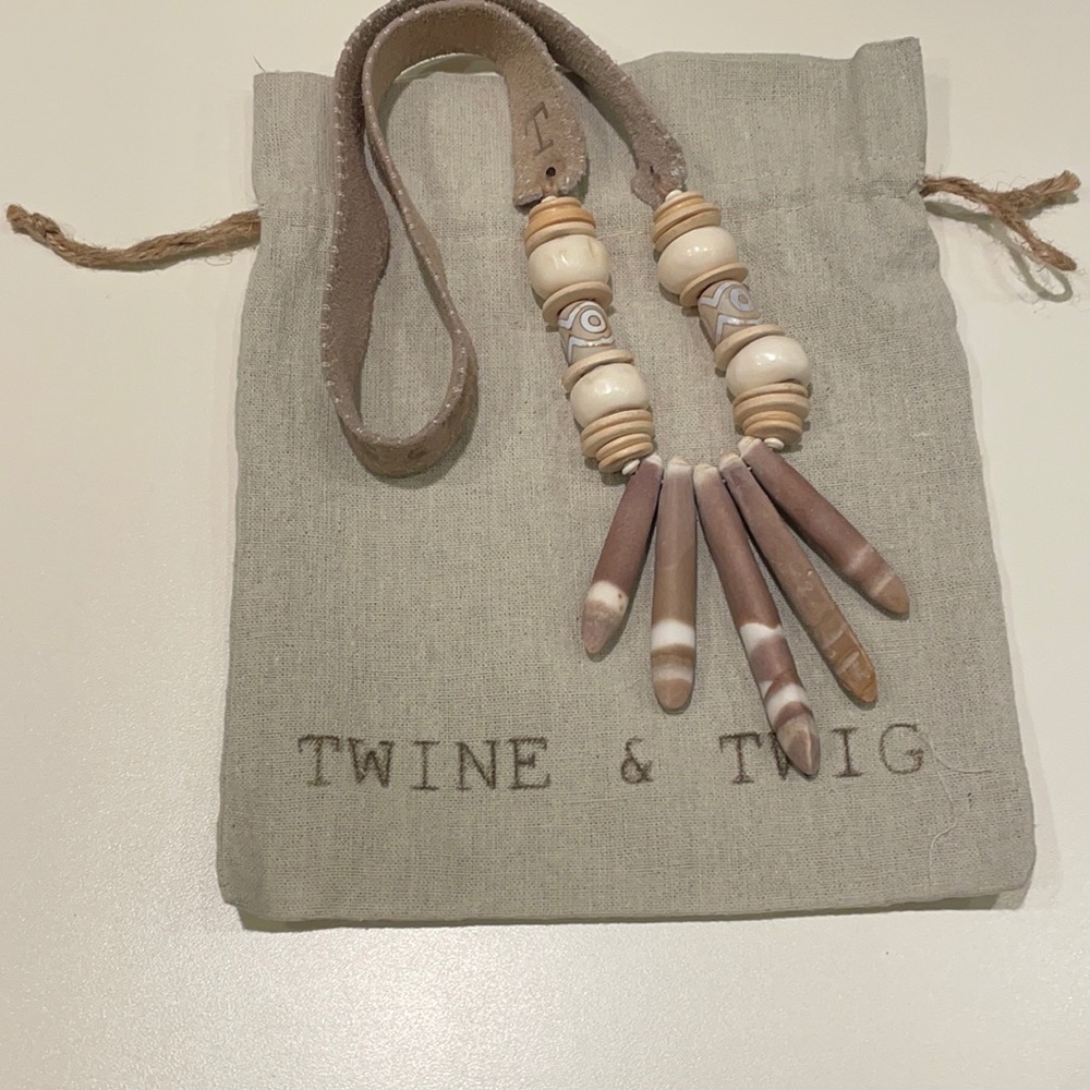 Twine and Twig Sea Urchin necklace